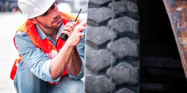 Forklift Tyre Inspection Specialist Service